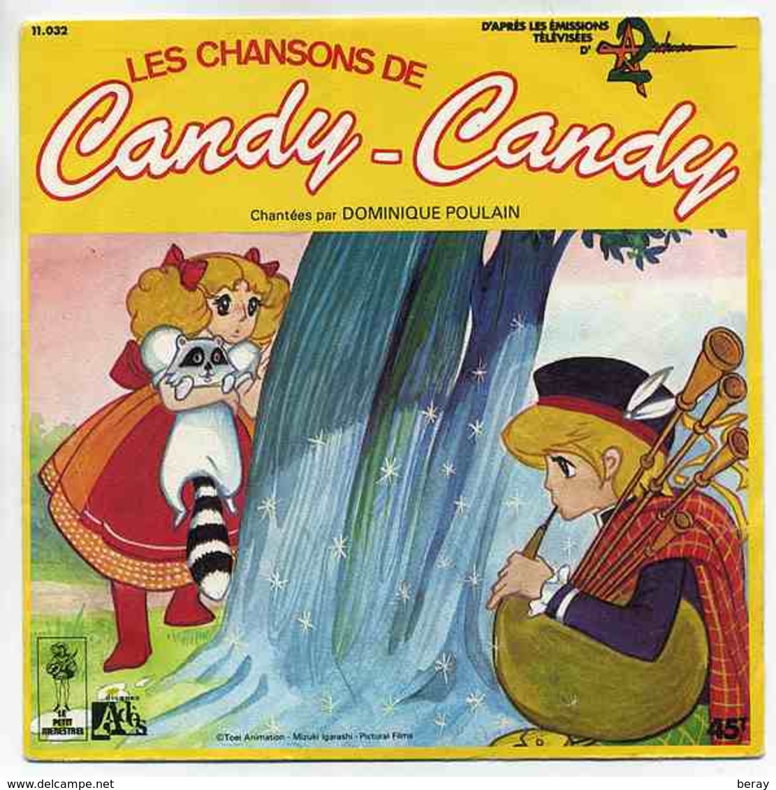 LES CHANSONS DE CANDY - 1979 - RECTO VERSO - Enfants