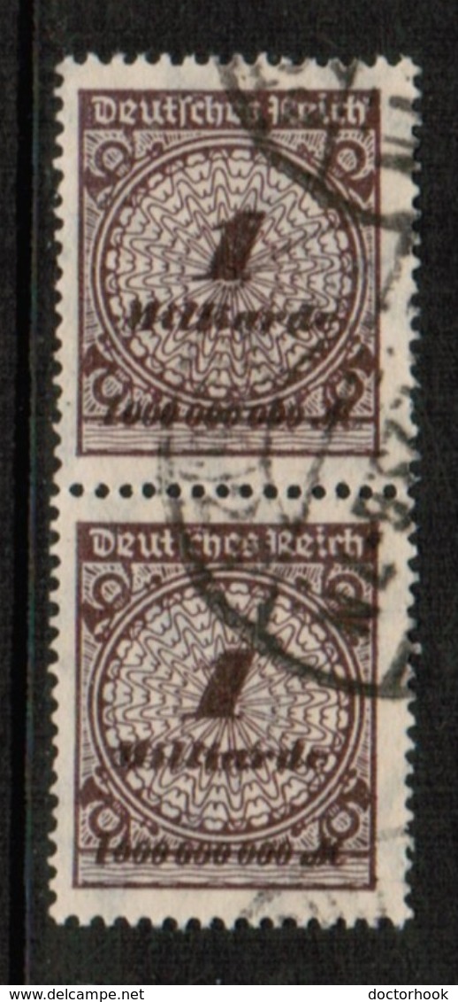 GERMANY  Scott # 294 VF USED PAIR (Stamp Scan # 454) - Used Stamps