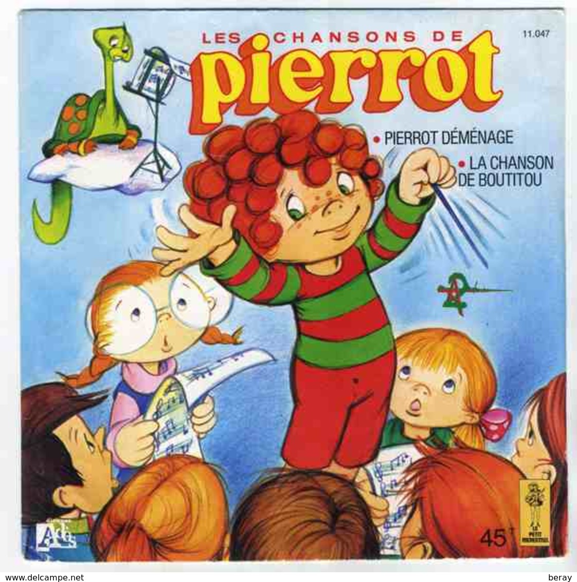 LES CHANSONS DE PIERROT - 1981 - RECTO VERSO - Enfants