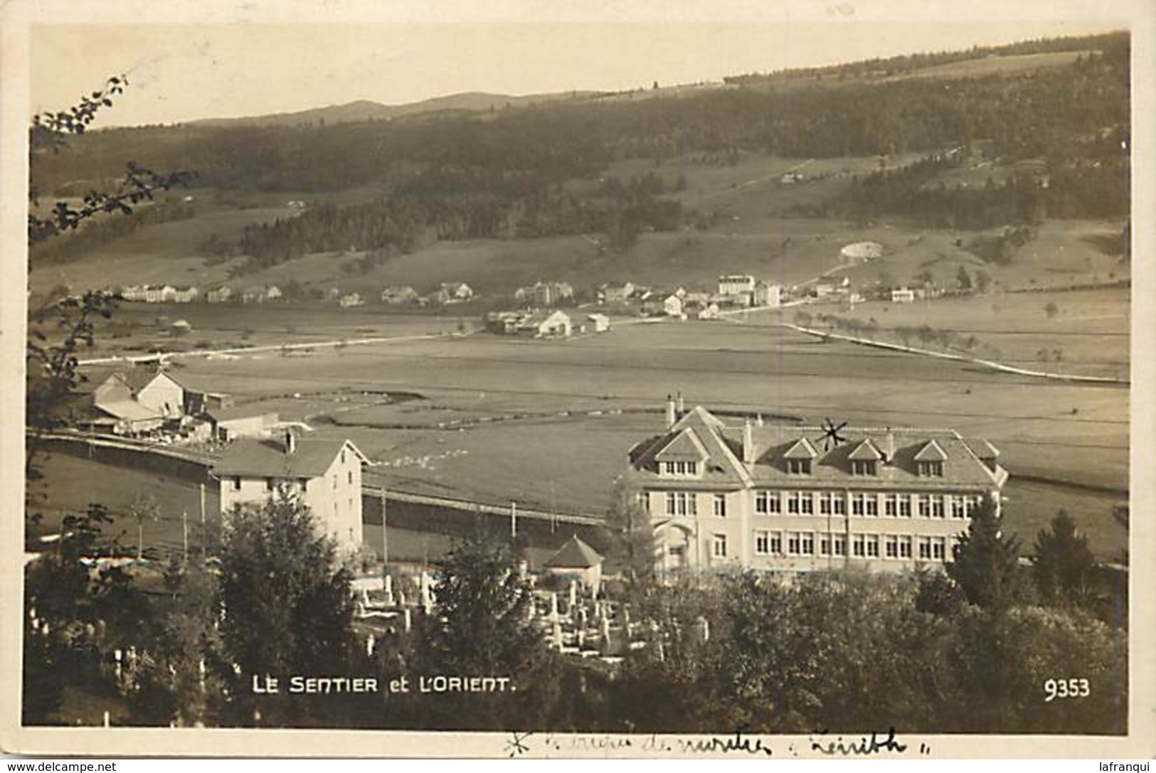 Pays Div- Ref R490-  Suisse - Le Sentier De L Orient  - Carte Bon Etat - - Sent