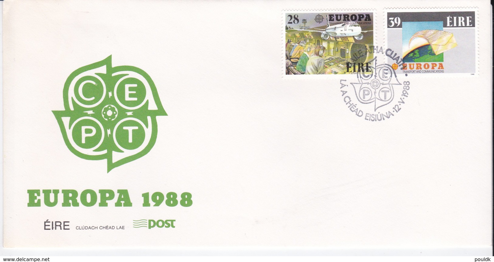 Ireland 1988 FDC Europa CEPT (NB**LAR8-32) - 1988