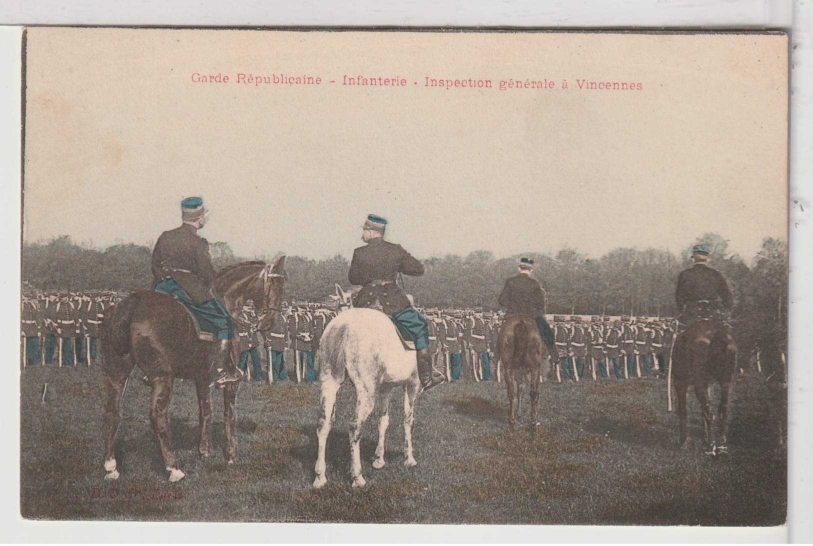 94 - Garde Républicaine - Infanterie - Inspection Générale à VINCENNES - Vincennes