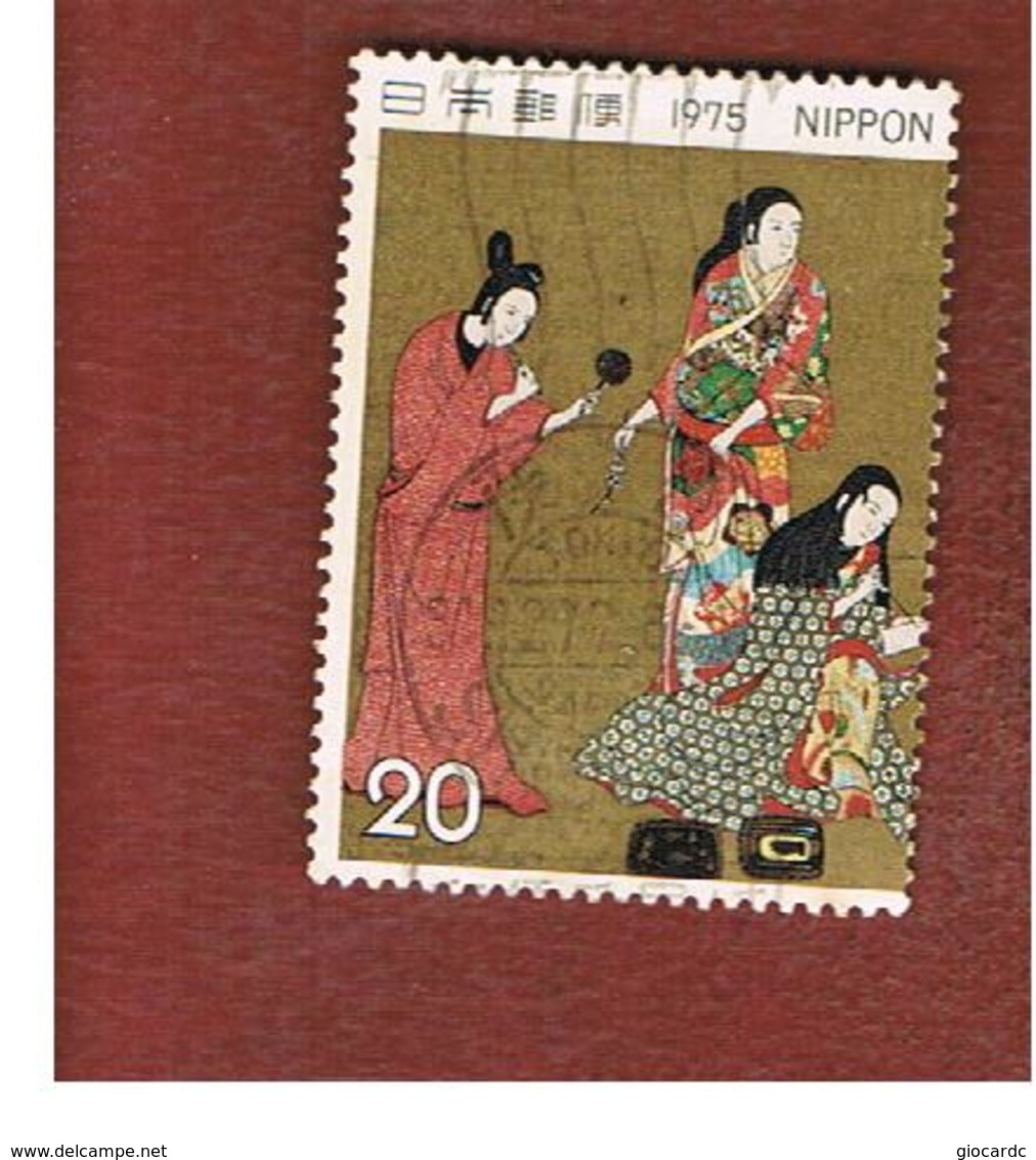 GIAPPONE  (JAPAN) - SG 1390  -   1975  PHILATELIC WEEK: MATSUURA SCREEN    - USED° - Usati