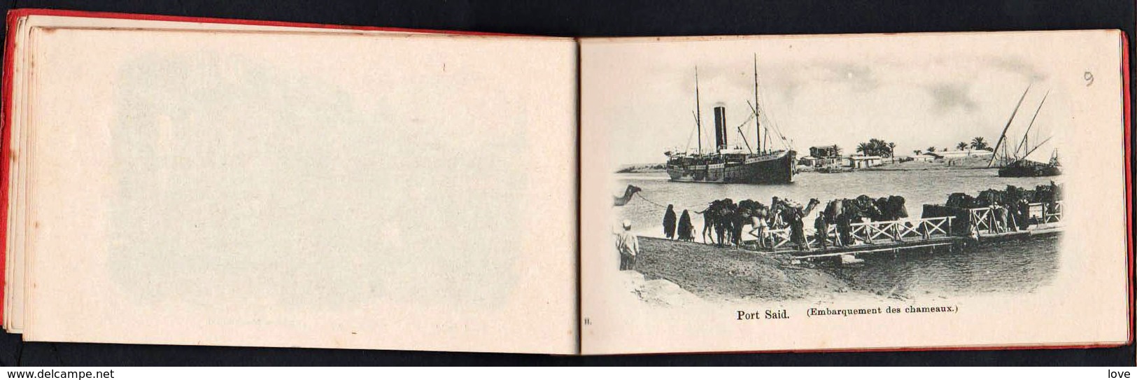 PORT SAID (Egypte) Carnet complet contenant 15 belles vues de Port Saïd (1890/1900)