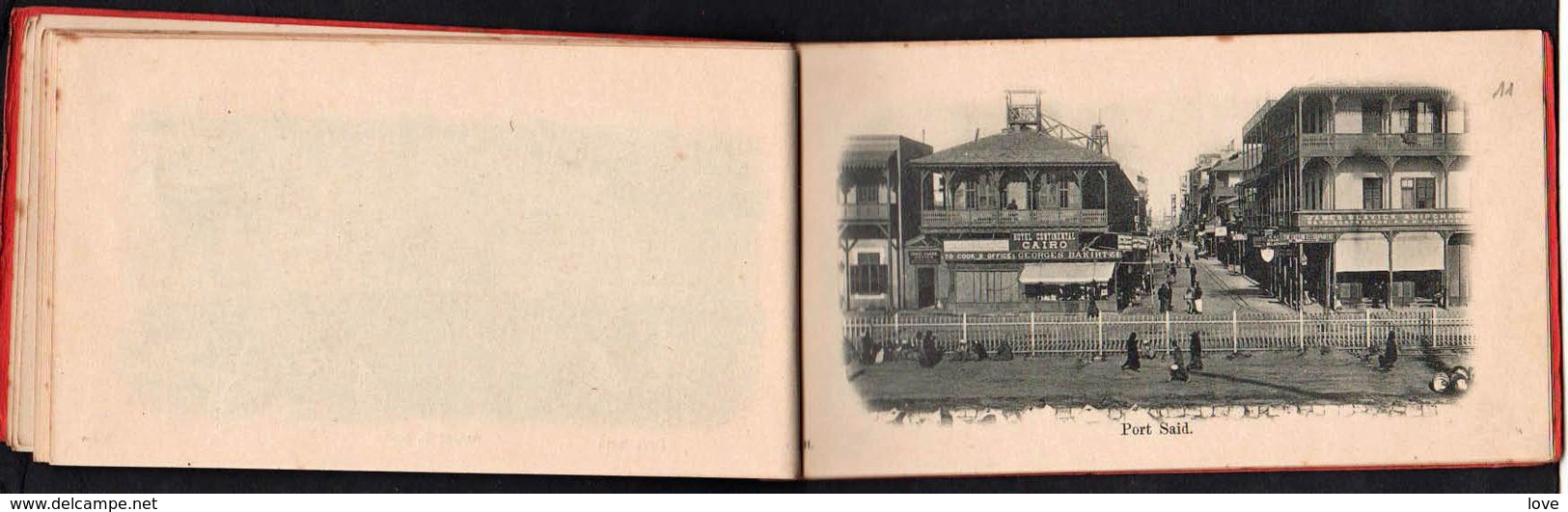 PORT SAID (Egypte) Carnet complet contenant 15 belles vues de Port Saïd (1890/1900)