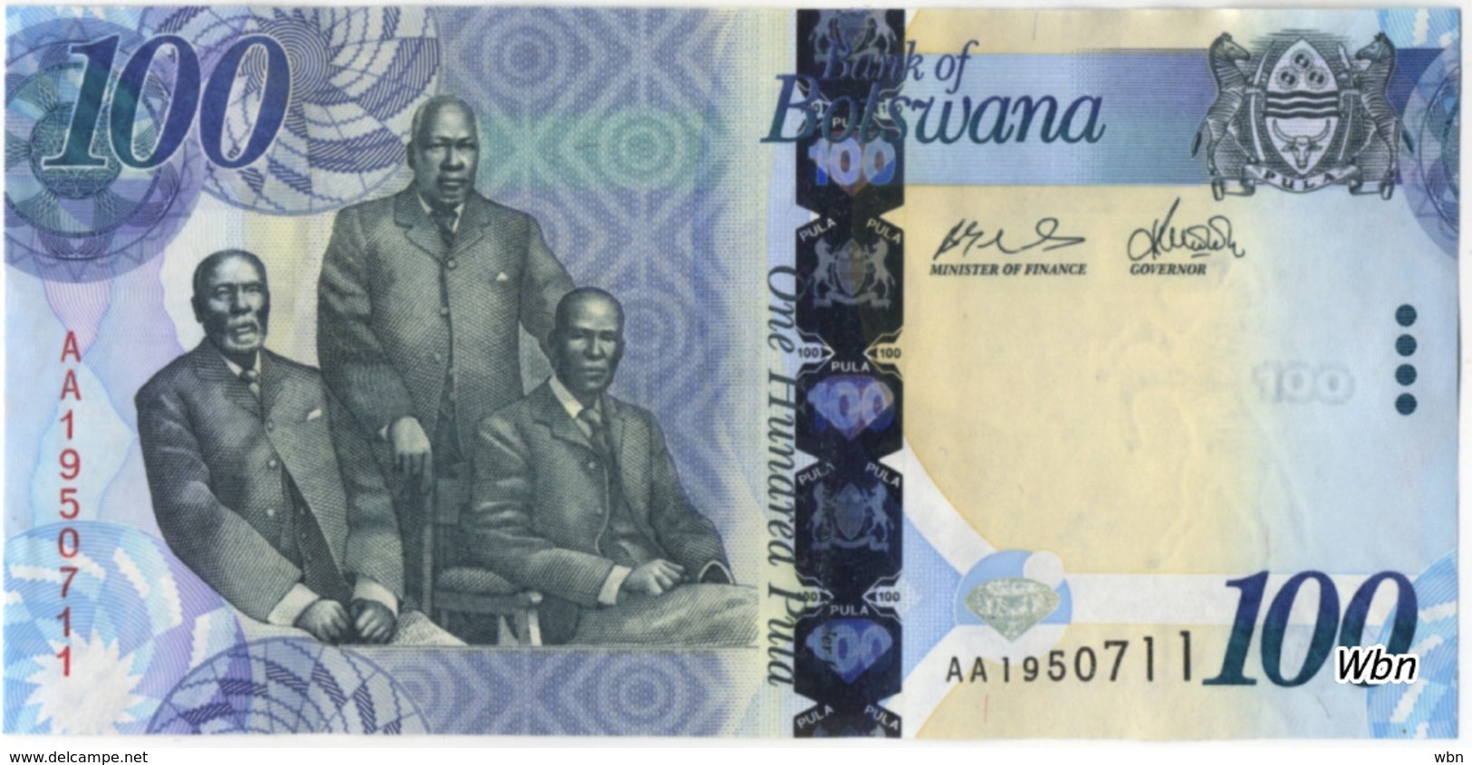 Botswana 100 Pula (P33) 2009 -UNC- - Botswana