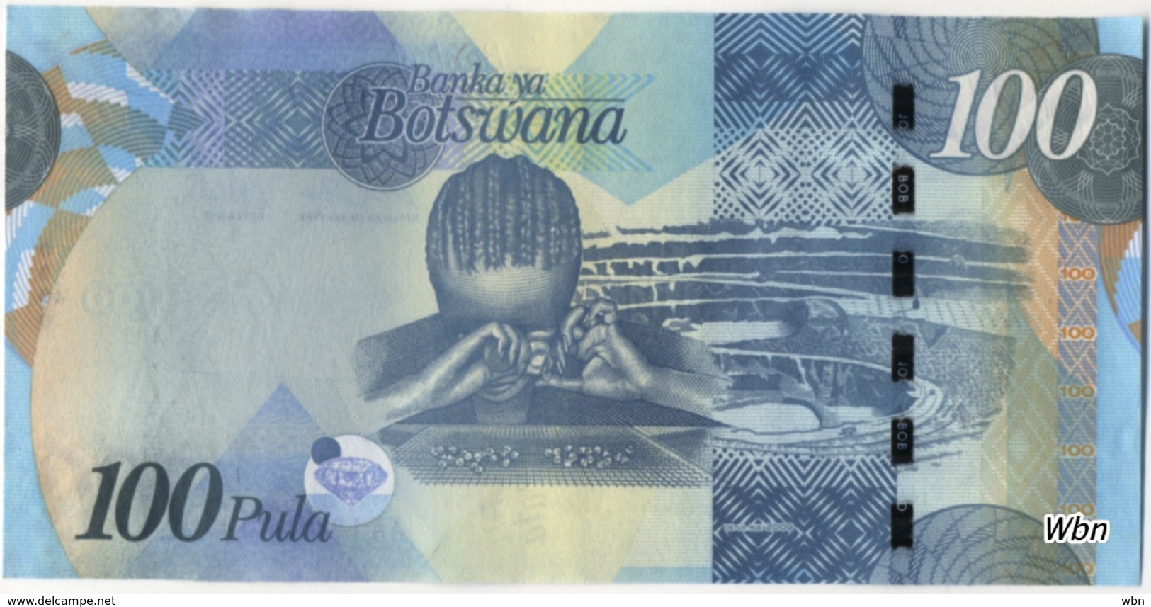 Botswana 100 Pula (P33) 2009 -UNC- - Botswana