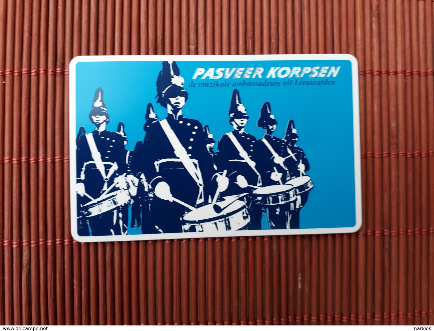 Phonecard Pasveer Korpsen (Mint,Neuve) 2 Scans Rare - Private