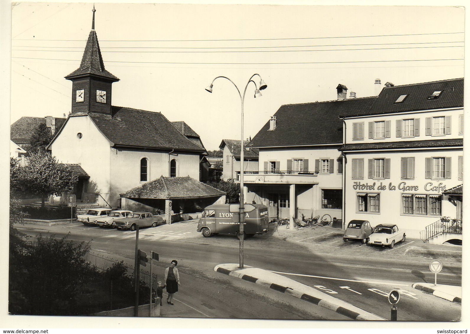 LAUSANNE CHESEAUX Hotel De La Gare Auto - Lausanne