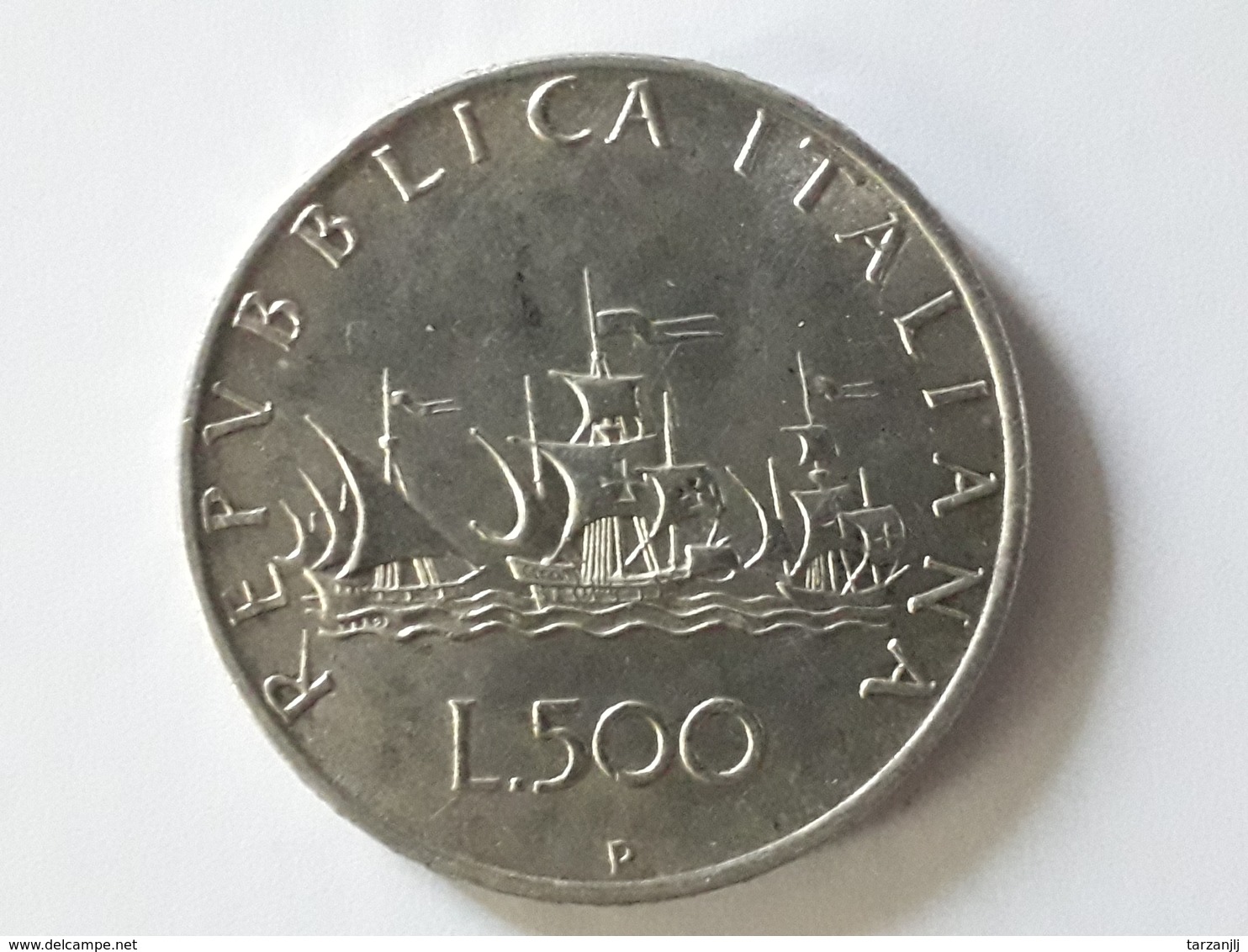 500 Lire Républica Italiana  Argent Silver - 500 Lire