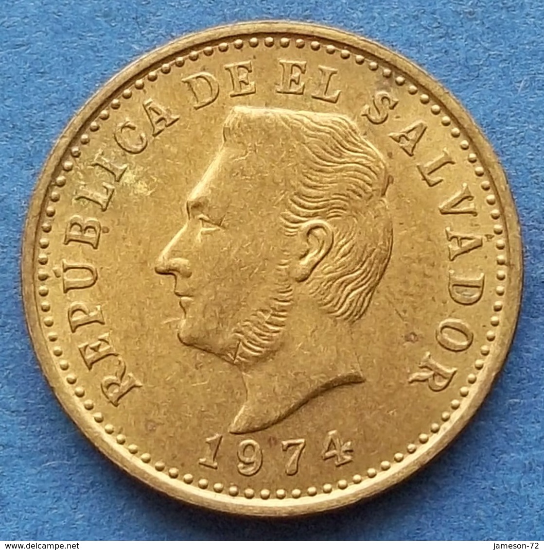 EL SALVADOR - 2 Centavos 1974 KM# 147 Reform Coinage - Edelweiss Coins - El Salvador