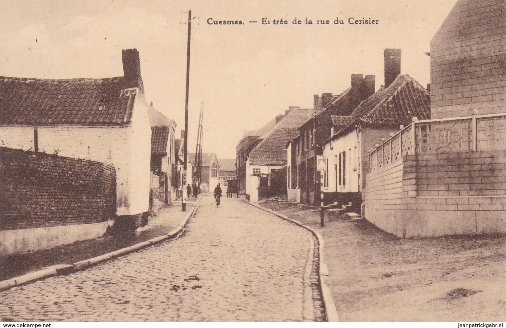 119 Cuesmes Entree De La Rue Du Cerisier - Sonstige & Ohne Zuordnung