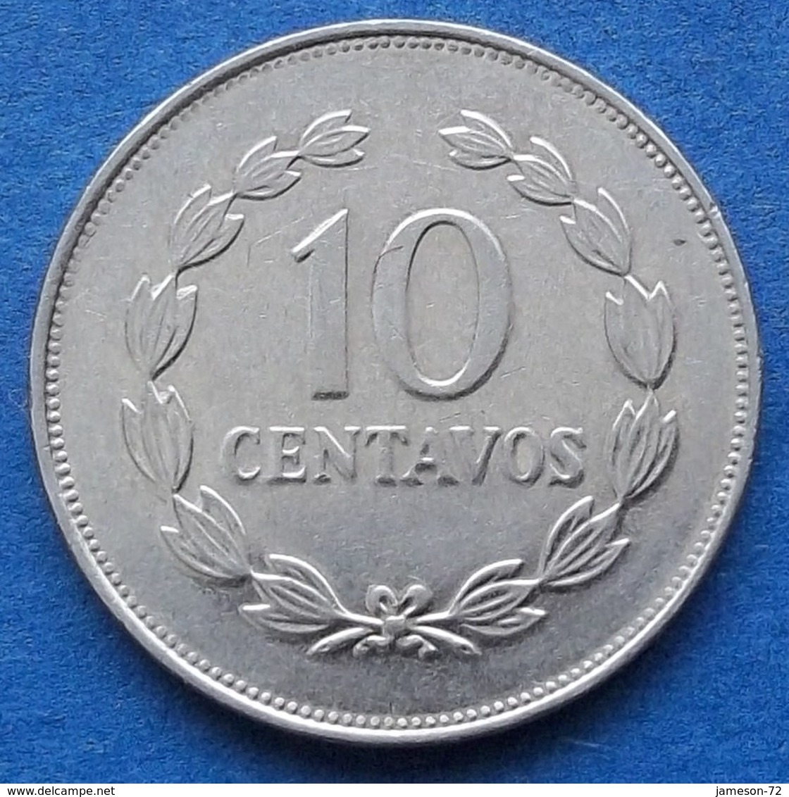 EL SALVADOR - 10 Centavos 1993 KM# 155a Reform Coinage - Edelweiss Coins - Salvador