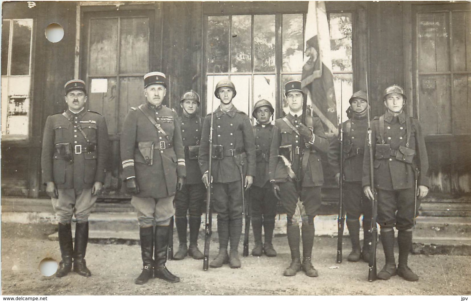 LOT DE 11 Cartes + Prise D'armes Non Identifiée, Infanterie Coloniale - Guerre 1914-18