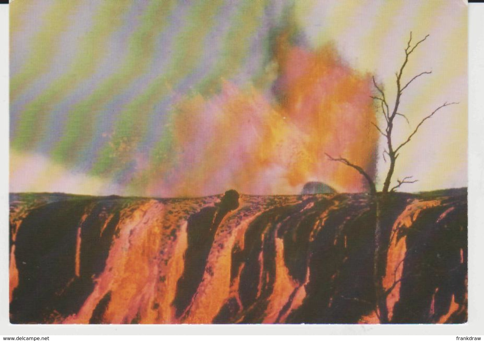 Postcard - Volcanoes - Kilauea, Hawaii 1969, Fire Fountains Card No....cp124 - Unused Very Good - Unclassified