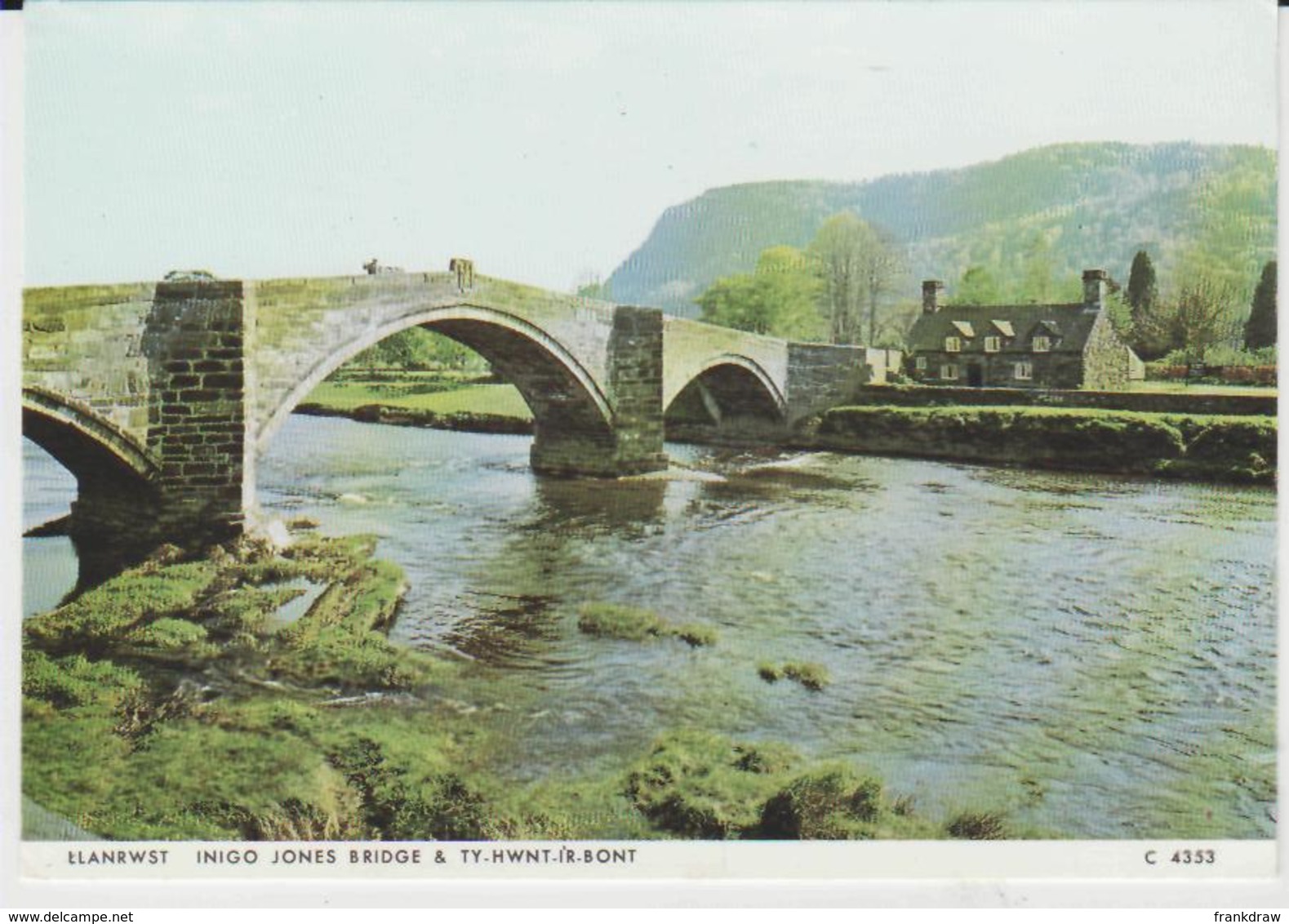 Postcard - LLanrwst Inigo Bridge And Ty Wnt - Ir - B - Ont Card No.c4353  - Unused Very Good - Unclassified