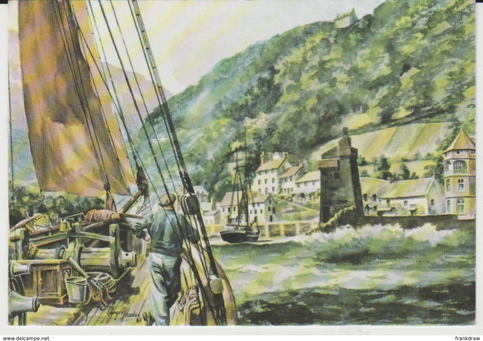 Postcard - The Harbour, Lynmouth, Card No.c1906  - Unused Very Good - Unclassified