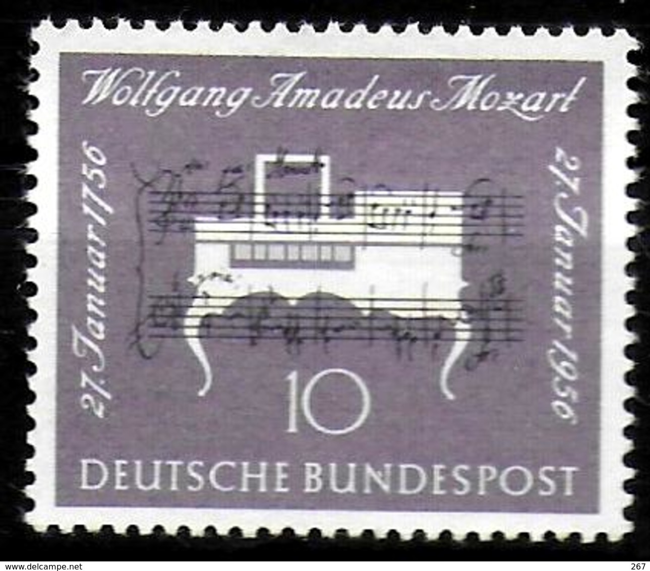 ALLEMAGNE  N°   105  * *  Piano Mozart - Music