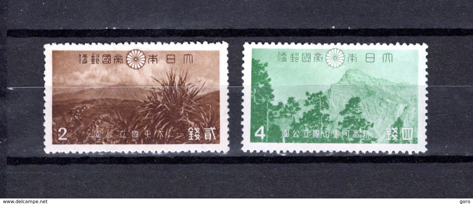 Japón   1941  .   Y&T  Nº   313/314 - Oblitérés