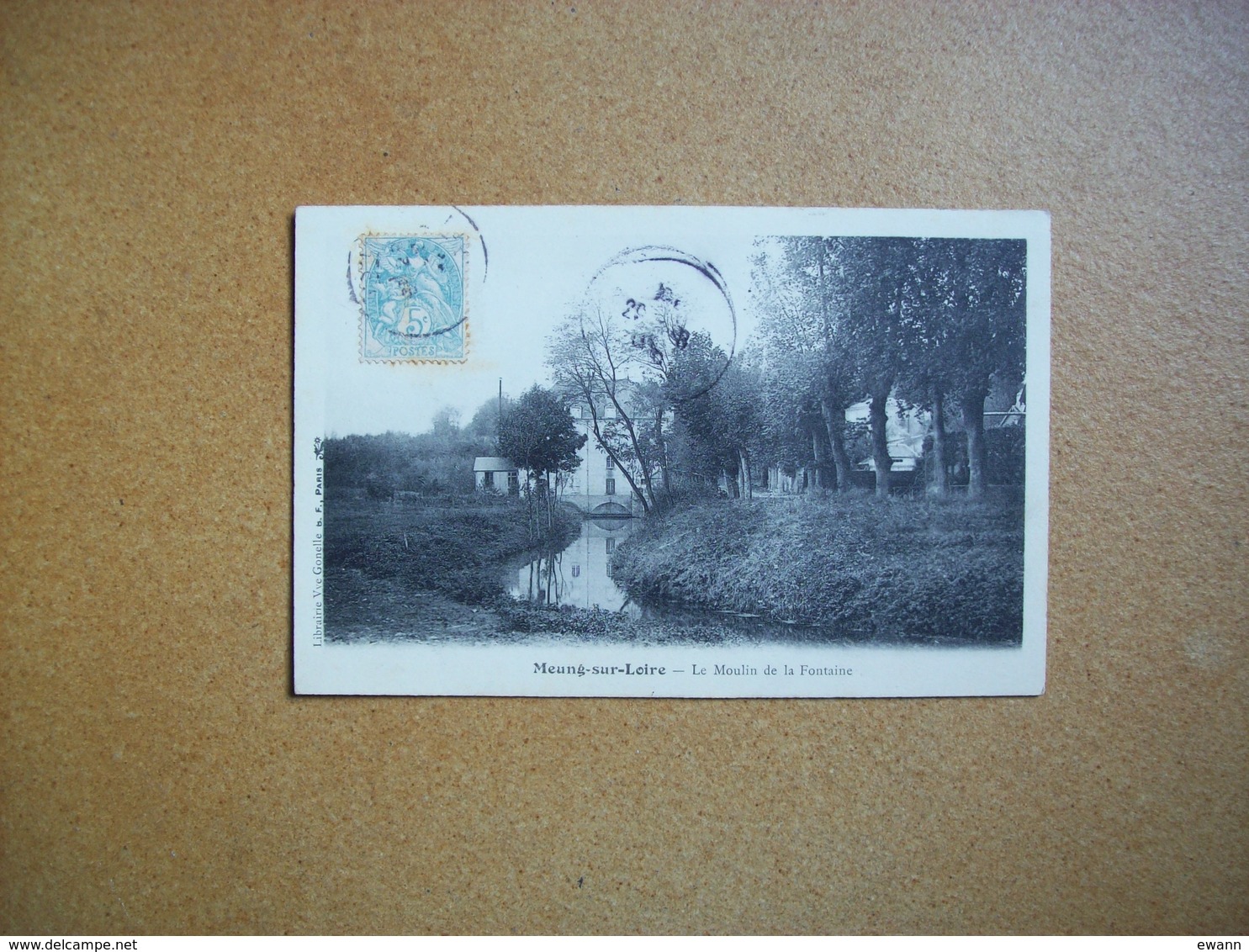 Carte Postale Ancienne De Meung-sur-Loire: Le Moulin De La Fontaine - Autres & Non Classés
