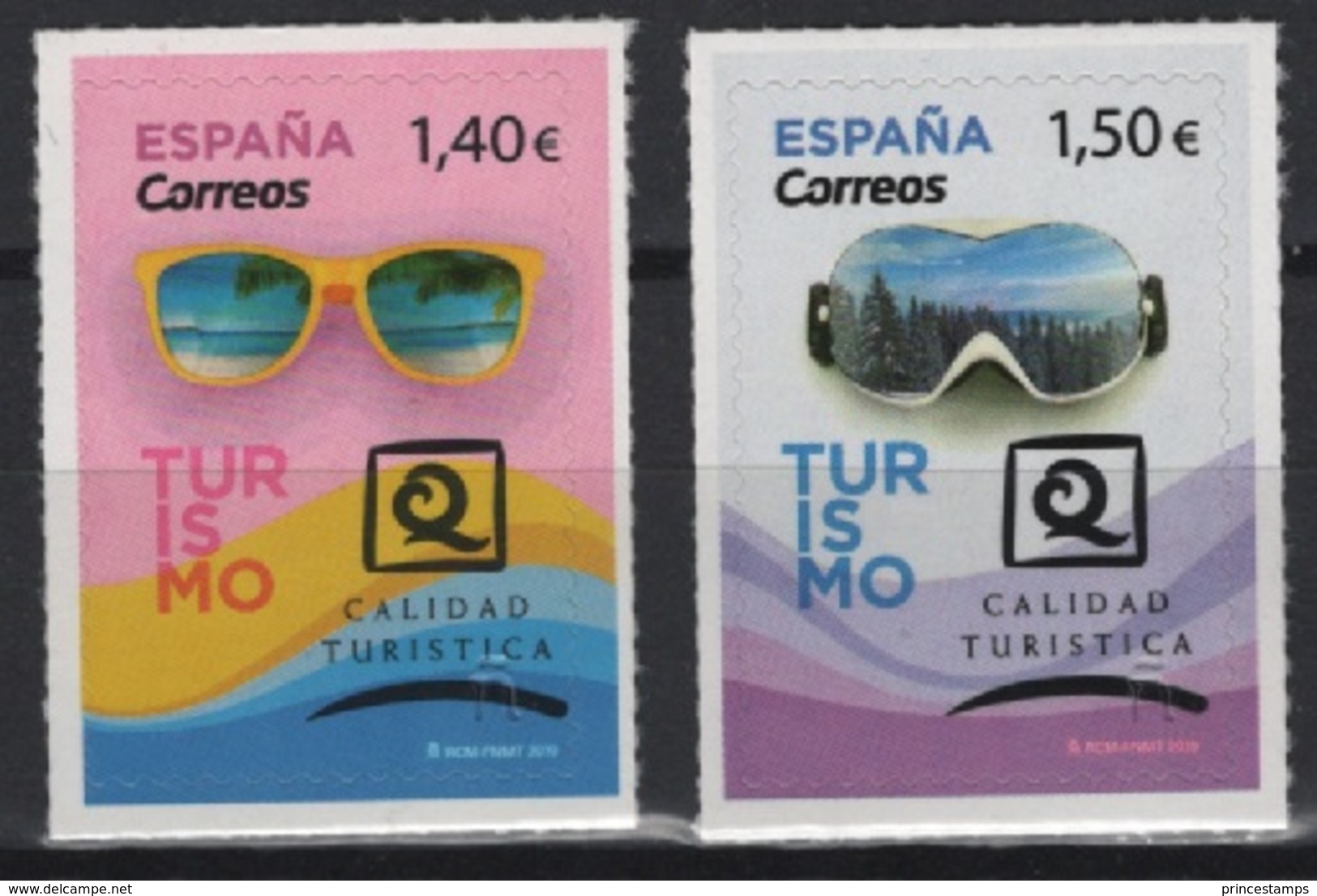 Spain (2019) - Set -   /  Tourism - Glasses - Autres & Non Classés
