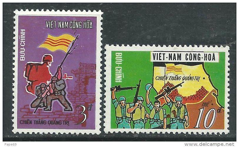 Vietnam Du Sud N° 449 / 50 XX  Victoire De Quang-Tri. Les 2 Valeurs  Sans Charnière  TB - Viêt-Nam