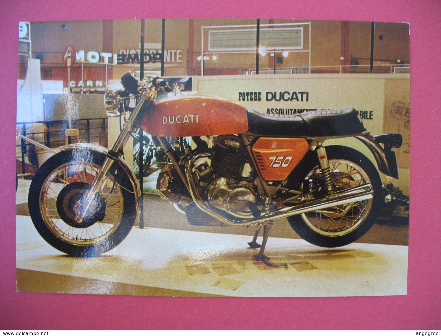 Carte Moto Ducati  750 GT - Motos