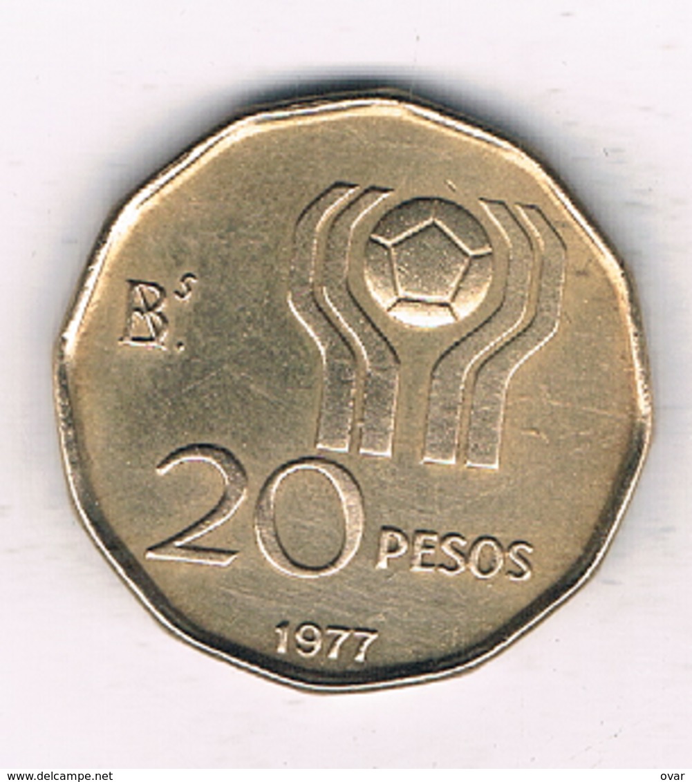 20 PESOS 1977 ARGENTINIE /1453/ - Argentine