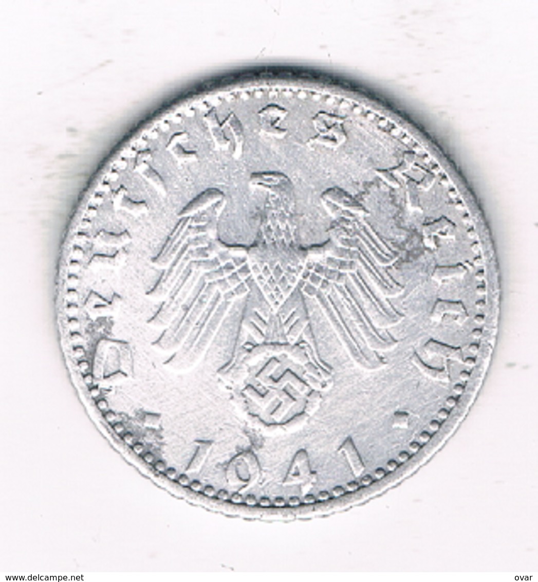 50  PFENNIG 1941 A  DUITSLAND /1458/ - 50 Reichspfennig
