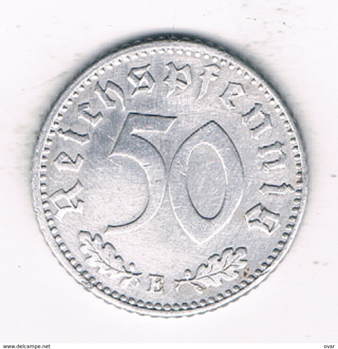 50  PFENNIG 1942 E   DUITSLAND /1459/ - 50 Reichspfennig