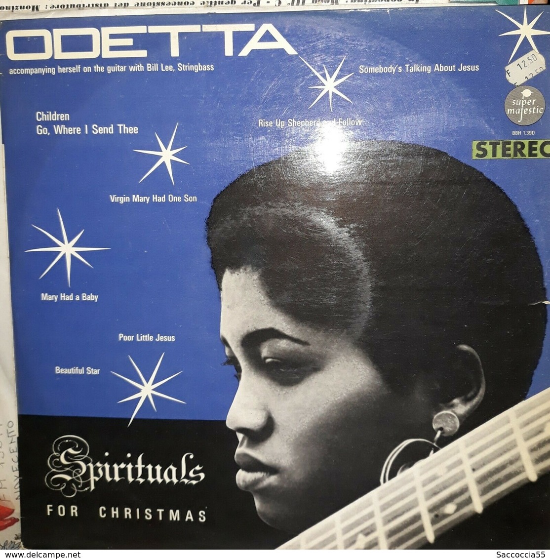 LP 33 GIRI ODETTA SPIRITUALS FOR CHRISTMAS - Chants Gospels Et Religieux