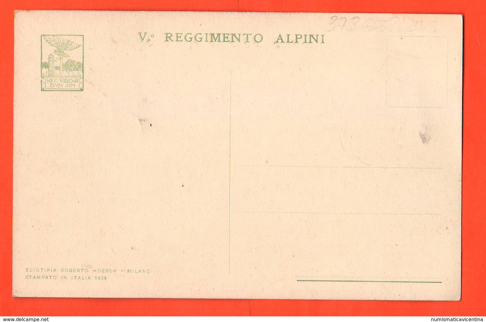 ALPINO Del V° Alpini Zaino Pipa E Carcano Mod. 91 - Reggimenti