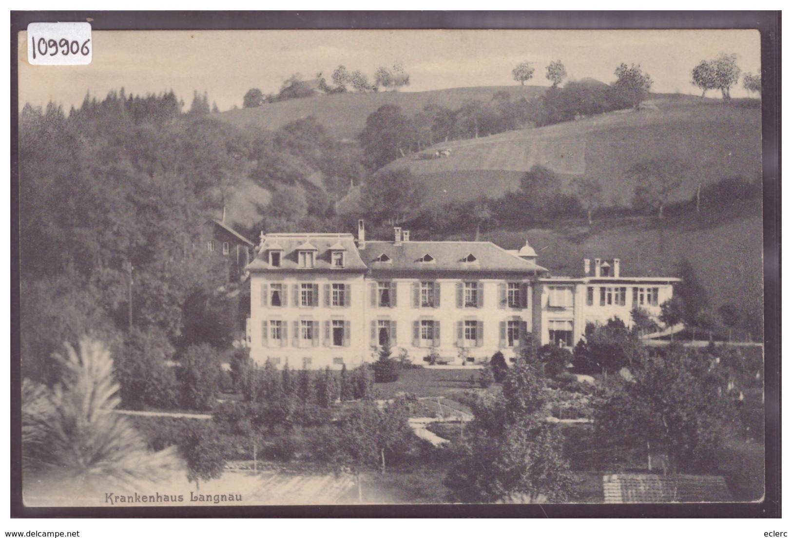 LANGNAU - KRANKENHAUS - TB - Langnau Im Emmental