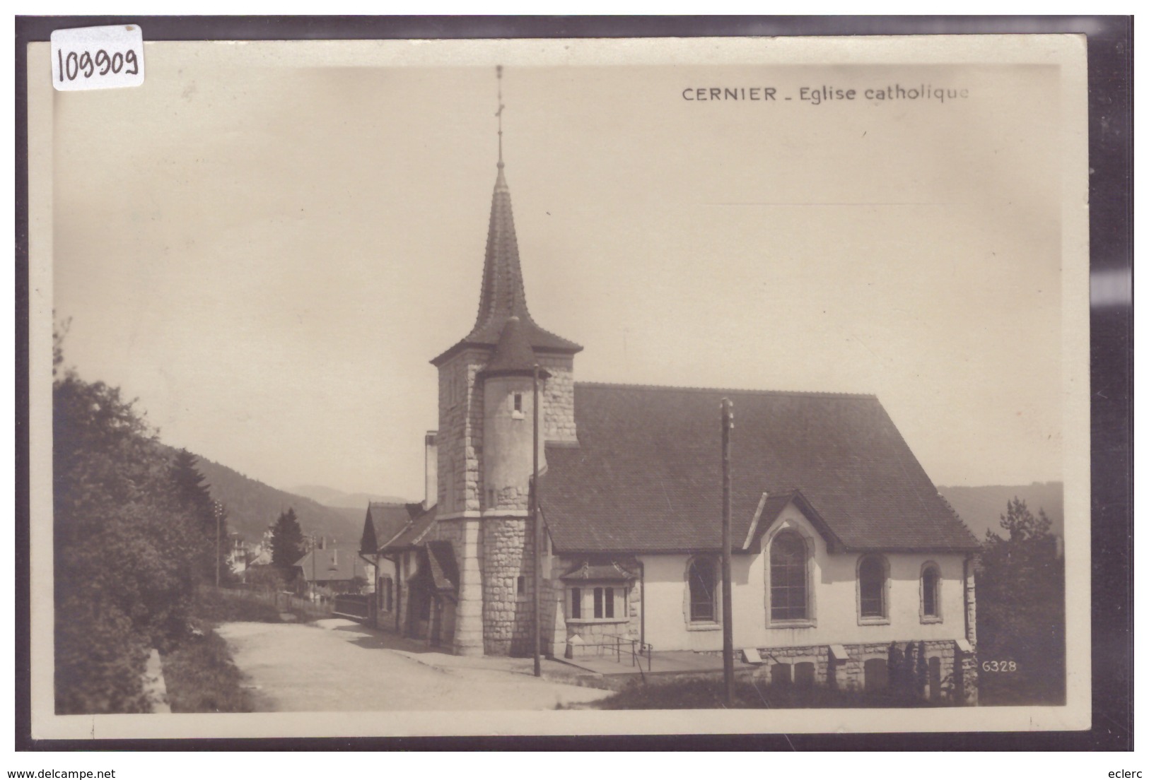 CERNIER - EGLISE CATHOLIQUE - TB - Cernier