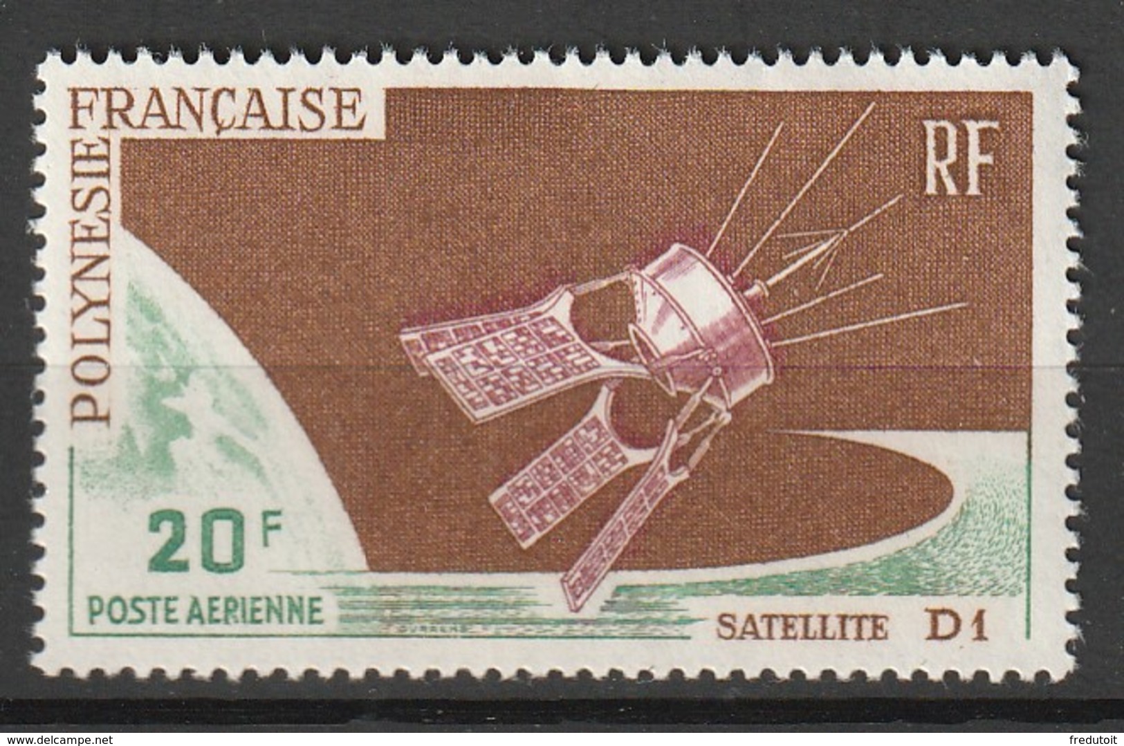 POLYNESIE - Poste Aérienne - PA N° 19** (1966) - Neufs