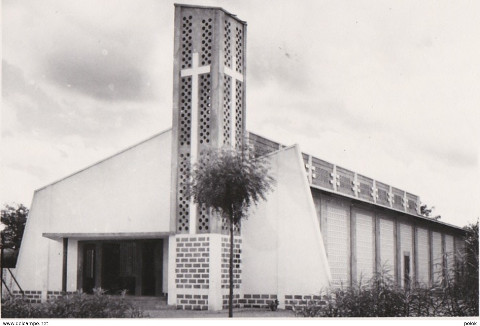 Photo Format Cpa Bénin - Eglise De Cotonou - Benin