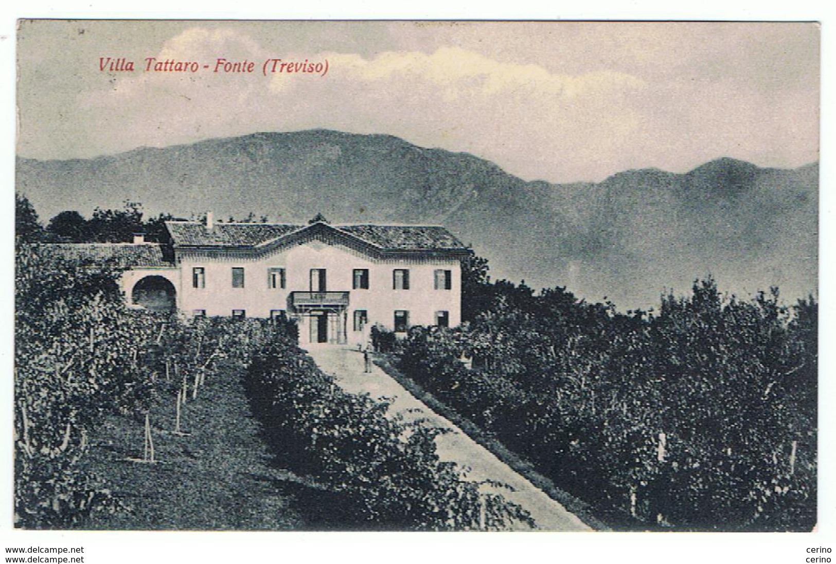 FONTE:  VILLA  TATTARO  -  FIRMATA  DAL  PROPRIETARIO  -  FP - Treviso