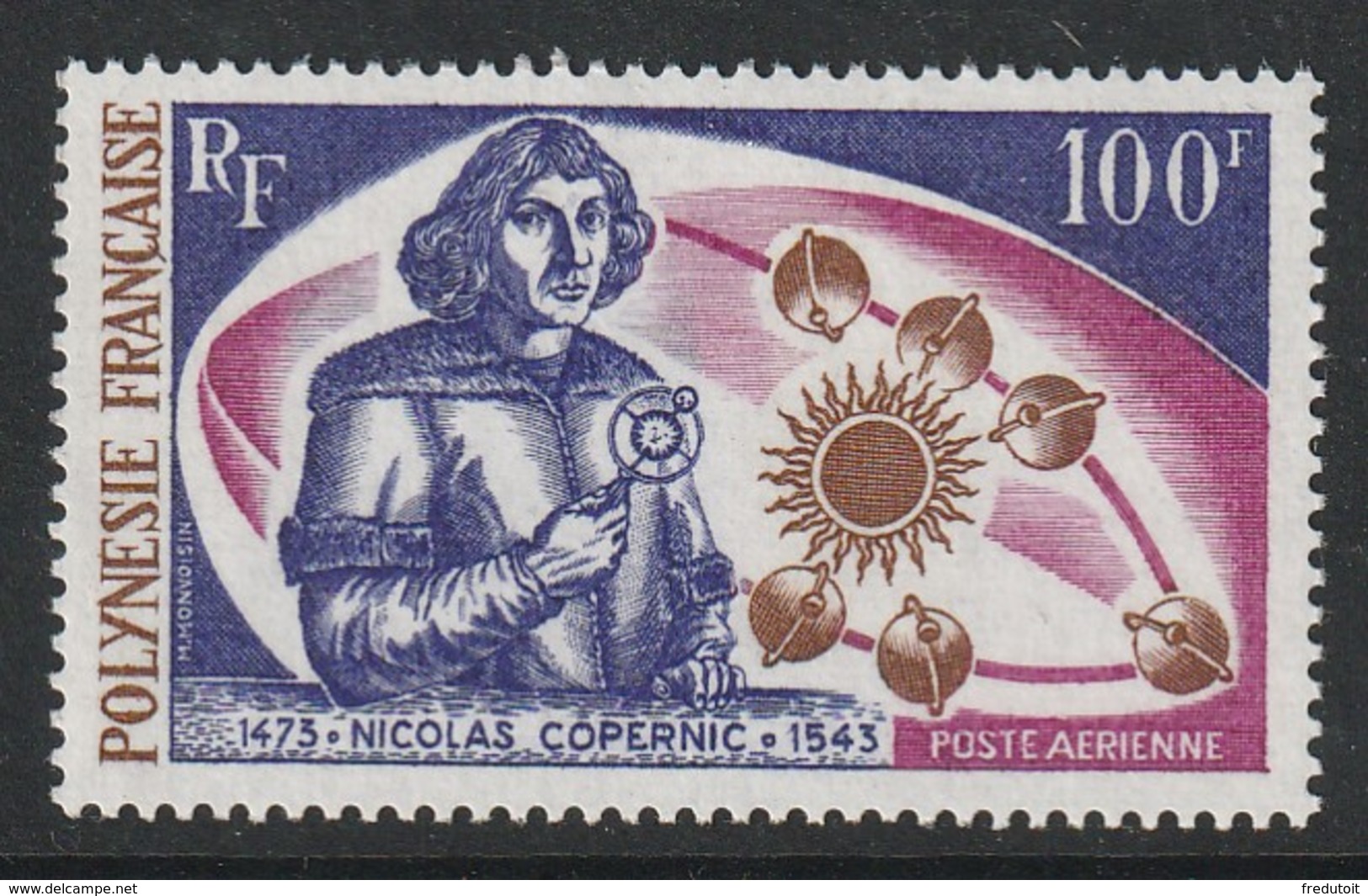 POLYNESIE - Poste Aérienne - PA N° 72 ** (1973) - Neufs