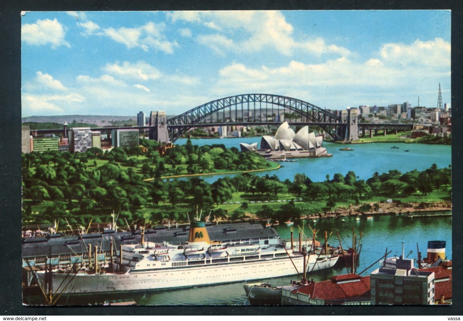 AUSTRALIA - SYDNEY -" MARIPOSA" At Woolloomoolo With Harbour &  Opera - Ship -ed. KRUGER - Sydney