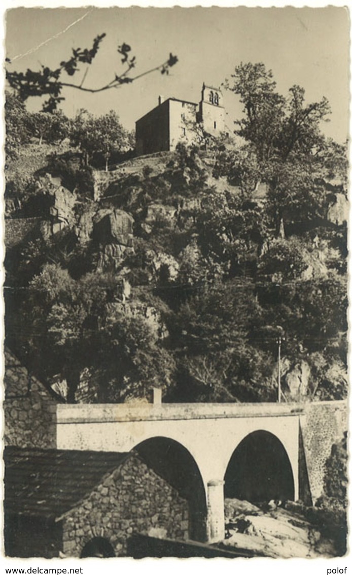 SAINTE MARGUERITE-LAFIGERE - Le Pont De Pied De Bornee - Cachet Postal Octogonal  (111692) - Autres & Non Classés