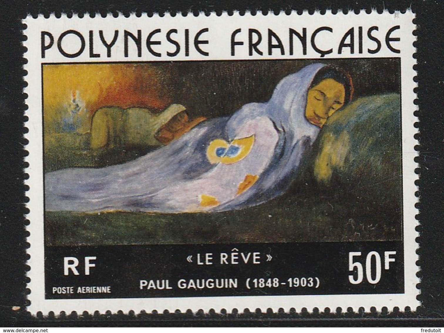 POLYNESIE - Poste Aérienne - PA N° 113 ** (1976) Gauguin - Neufs