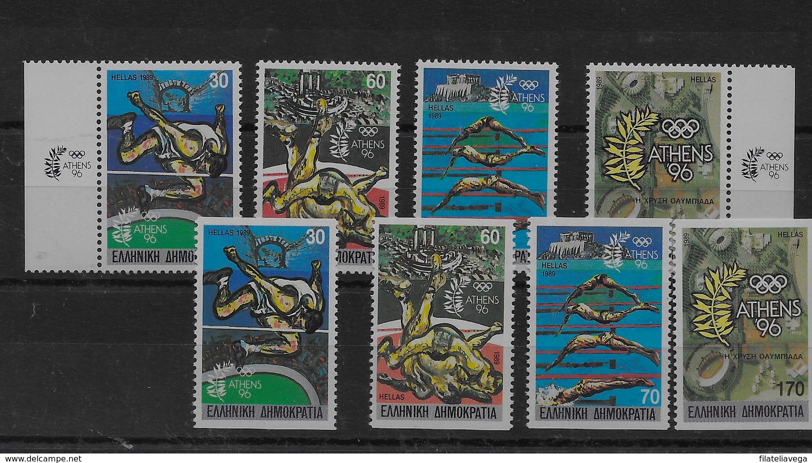 2 Series De Grecia Nº Yvert 1699/02 (A) Y (B) ** DEPORTES (SPORTS) - Unused Stamps