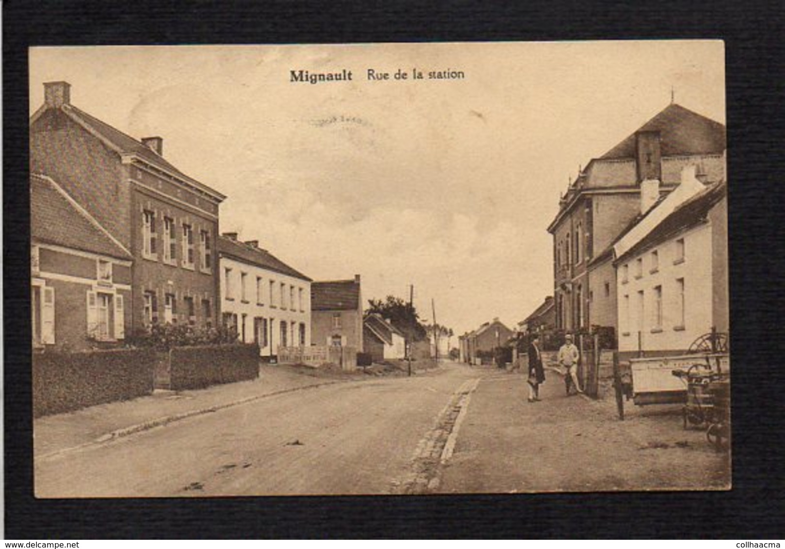 Belgique / Mignault ( Le Roeulx ) / Rue De La Station - Autres & Non Classés