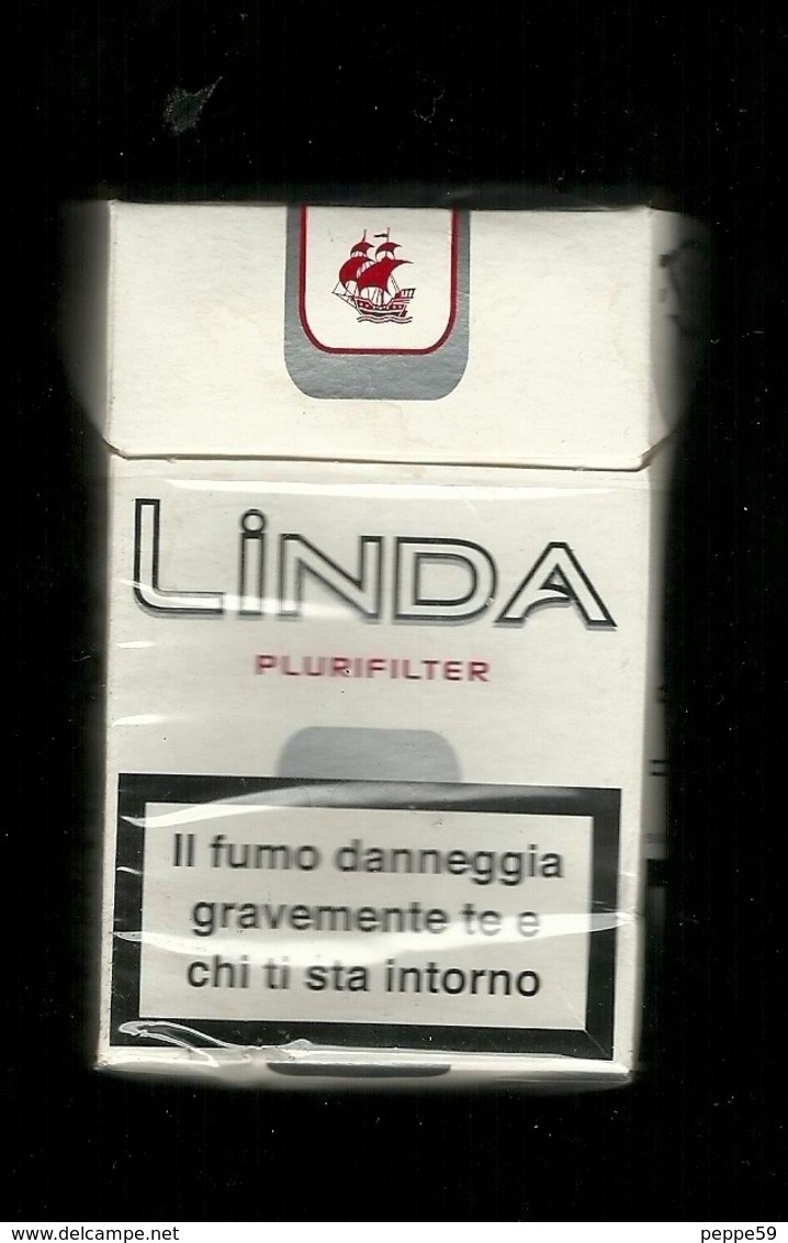 Tabacco Pacchetto Di Sigarette Italia %- Linda Plurifilter Da 20 Pezzi -  Non Perfetto Con Segni Di Piegatura - Porta Sigarette (vuoti)