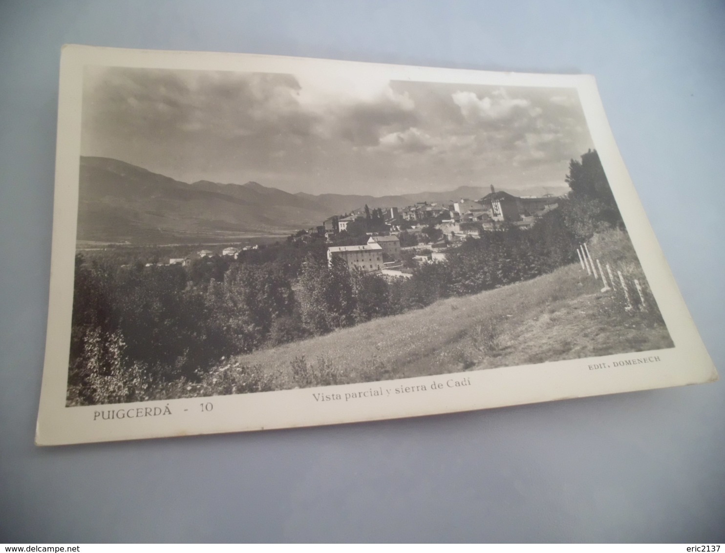 PUIGCERDA ..VISTA PARCIAL Y SIERRA DE CADI - Autres & Non Classés