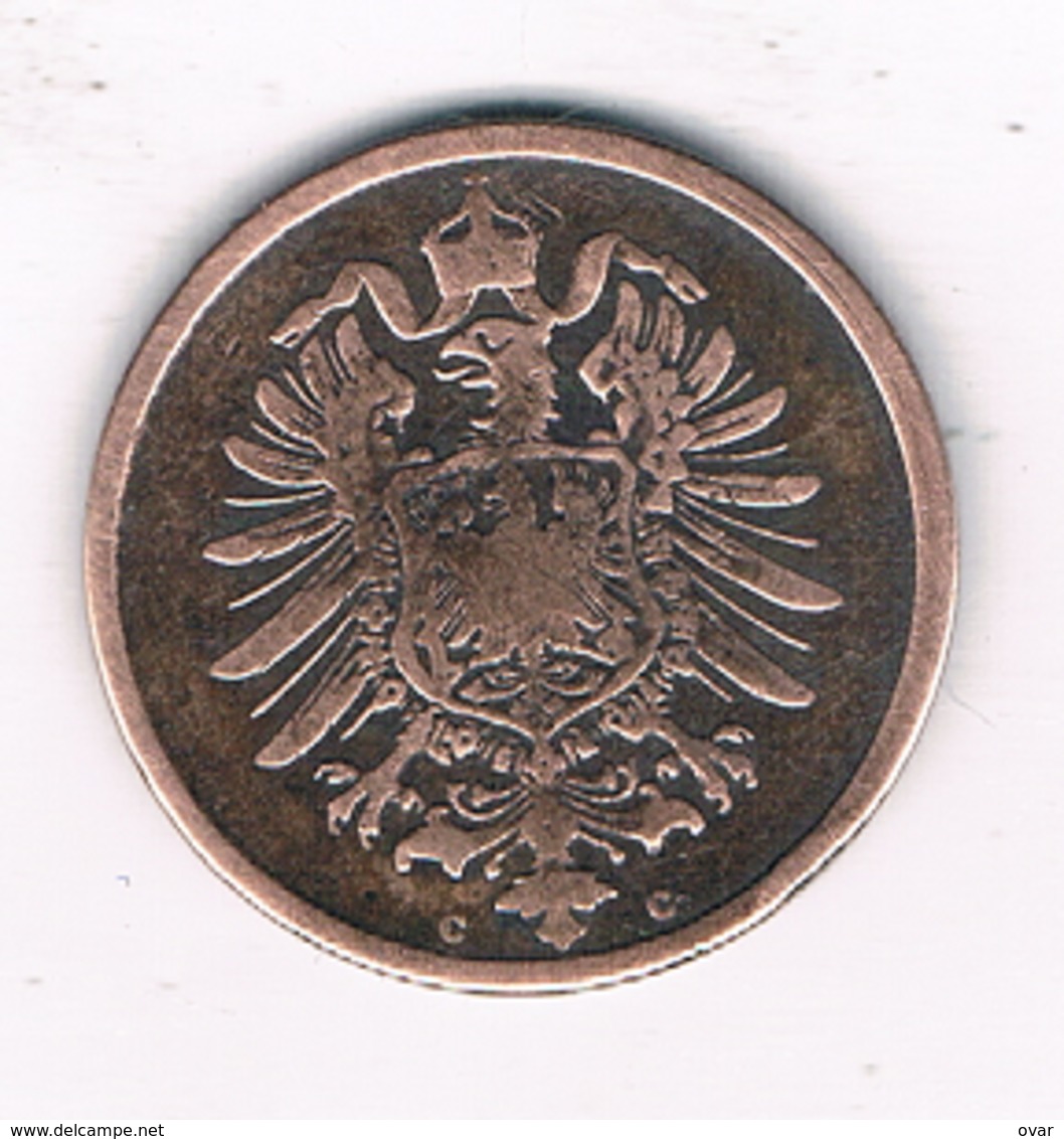 2 PFENNIG  1876  C DUITSLAND /1465/ - 2 Pfennig