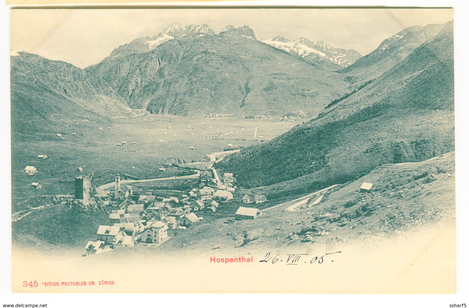 HOSPENTHAL Panorama Um 1905 - Autres & Non Classés