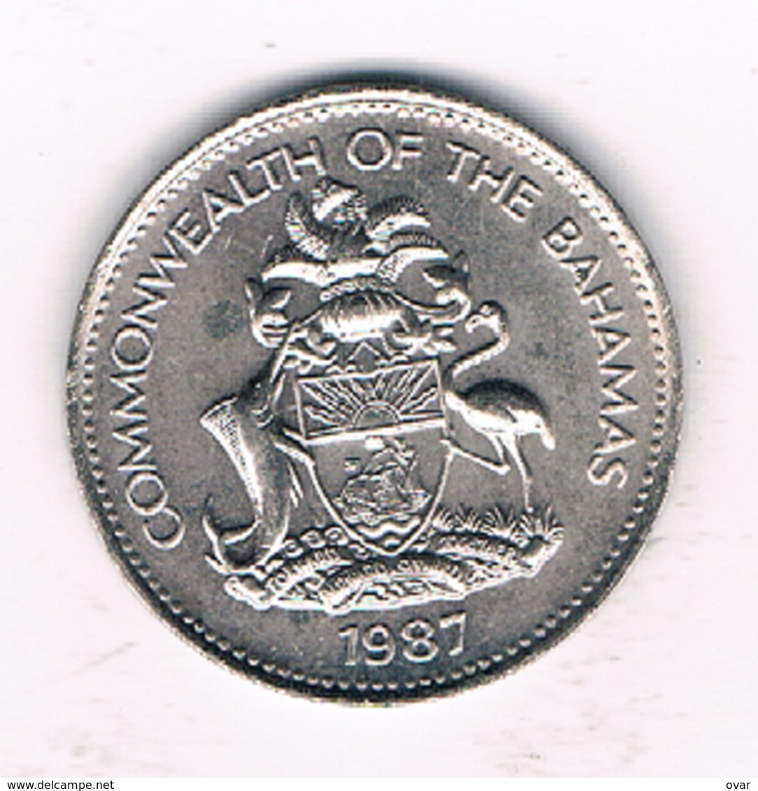 5 CENTS 1987 BAHAMA'S /1474/ - Bahamas