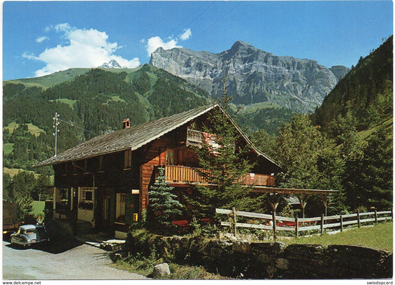 CHAMPÉRY Restaurant Grand-Paradis Auto Citroen - Champéry