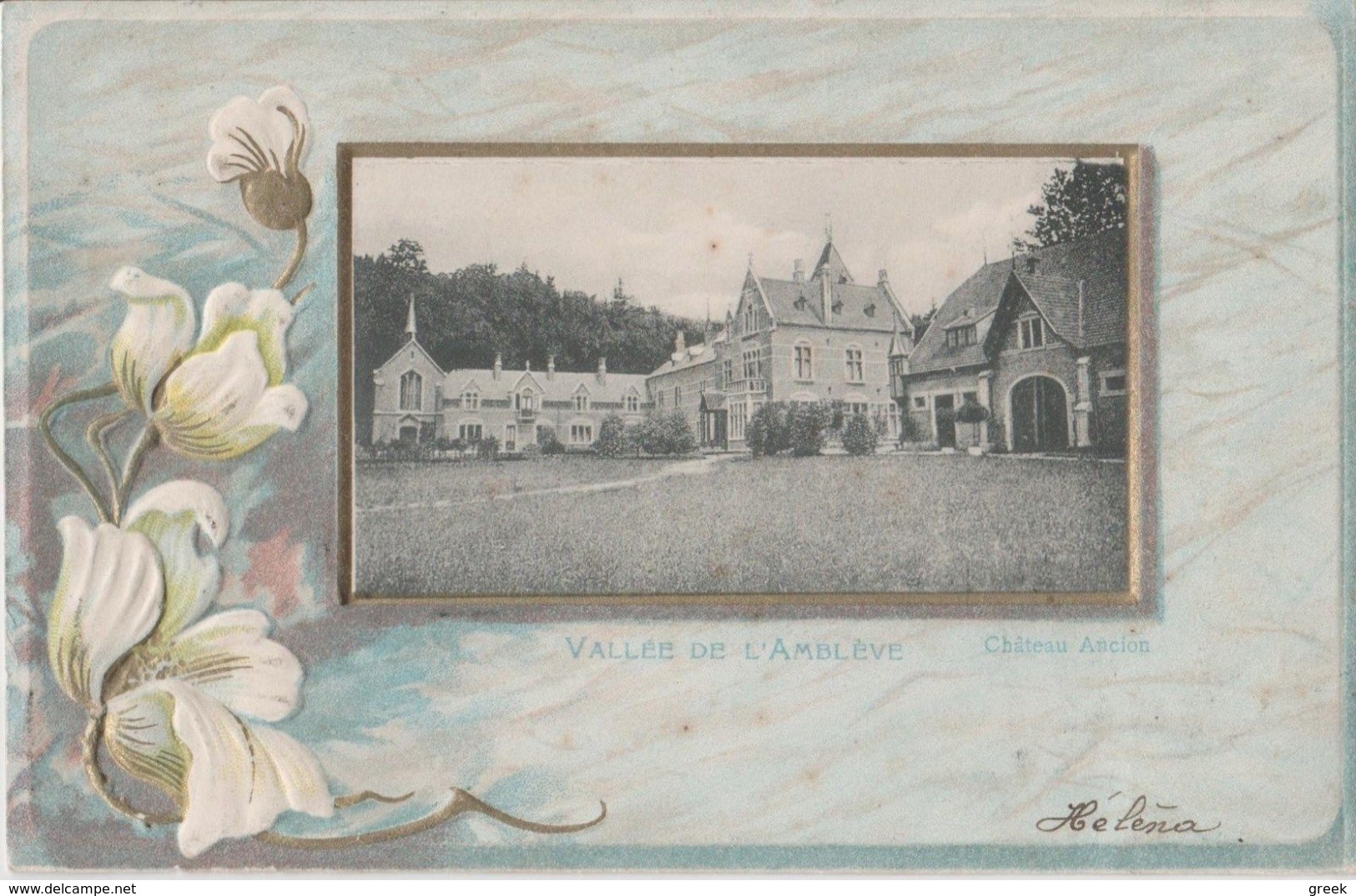 Vallée De L'Amblève, Chateau Ancion / 1906 - Aywaille